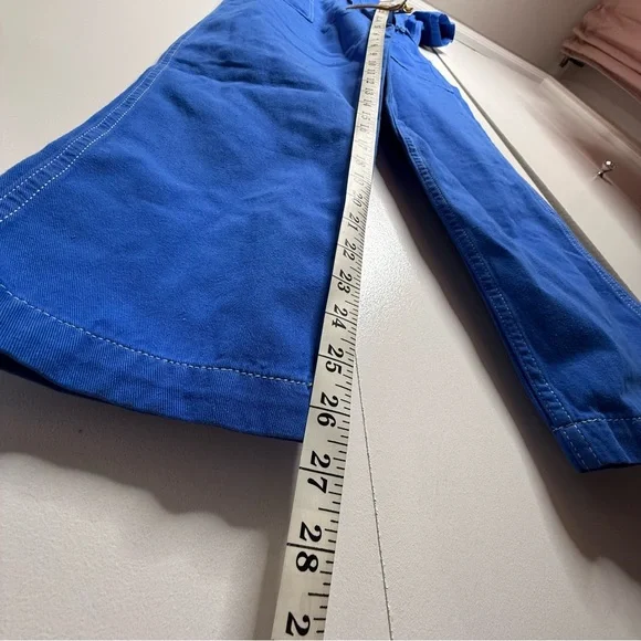 Reformation Morgan Cotton Twill Jumpsuit Blue NWOT size 2 - Picture 10 of 10